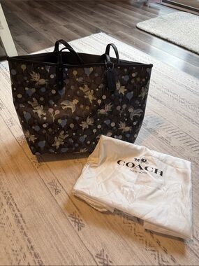 Coach Tote with bag. LIMITED EDITION